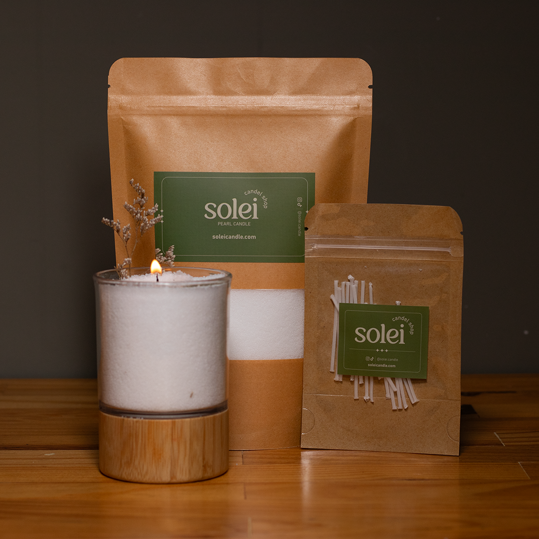 Velas - Perlas De Arena De Cera